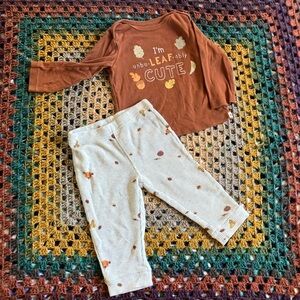 Carter's Autumn / Fall Baby Outfit